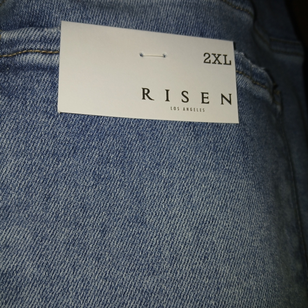 High Rise Wide Leg Jeans By Risen - Picture 6 of 8